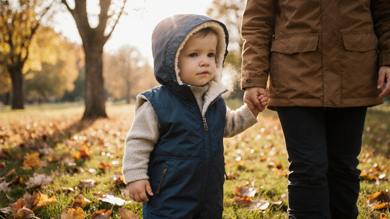 Что надеть под детский комбинезон: практичные варианты на осень