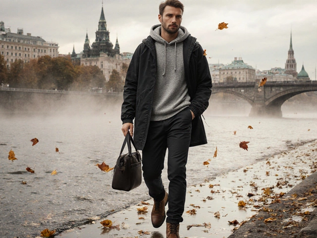 Как одеваться при 10 градусах тепла мужчине: практичные слои для осени в Санкт-Петербурге
