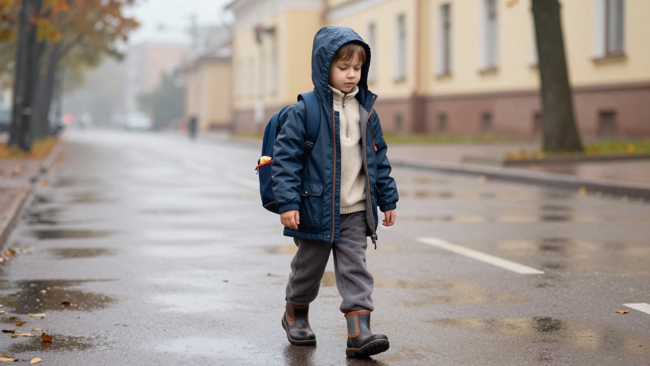 Что надеть ребенку при 10-15 градусах: практичный гардероб на осень