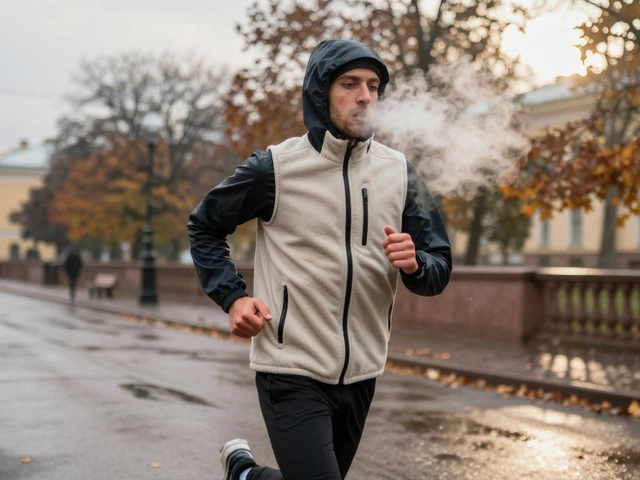 В чем бегать в 11 градусов: лучшая одежда для осеннего бега