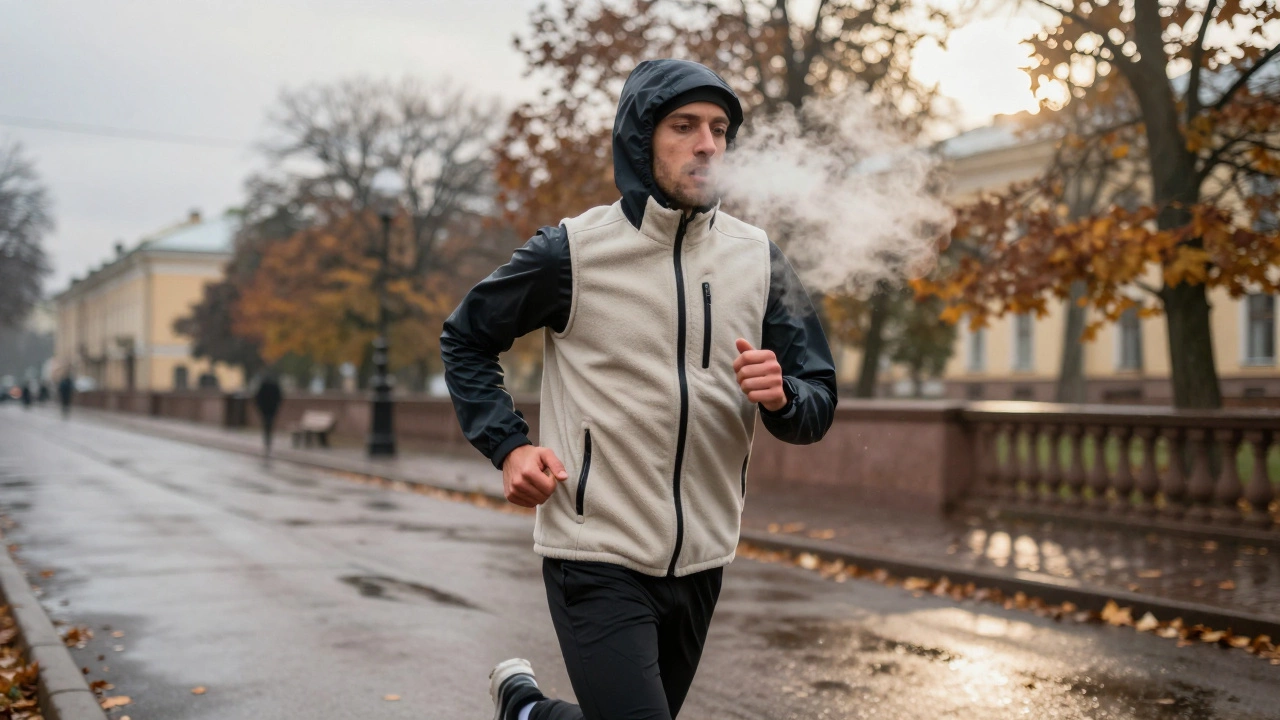 В чем бегать в 11 градусов: лучшая одежда для осеннего бега
